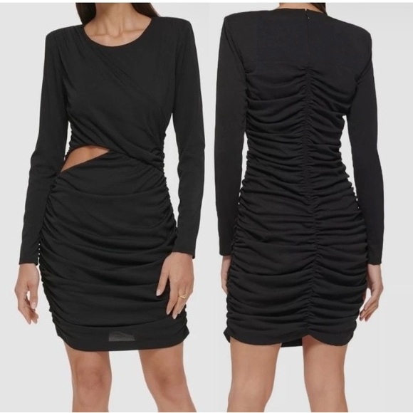 Guess Dresses & Skirts - Guess Long Sleeve Cutout Dress
